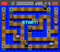 Splash Lake screenshot 4 for PC Engine CD